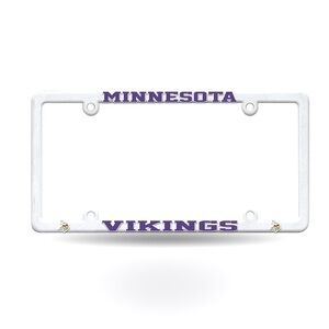 Minnesota Vikings Plastic License plate cover